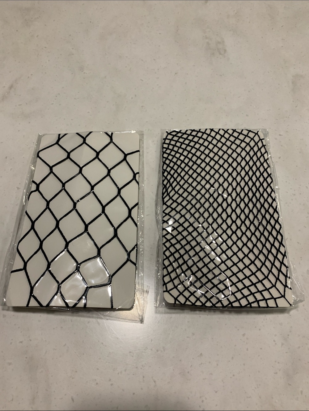 Fishnet Pantyhose 2 Pair NEW Full Figure for 140-280 Pds Punk Hippies 60s Office